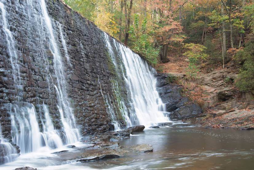 Vickery Creek Falls Roswell Mill